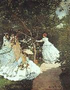 Claude Monet Women in the Garden Sweden oil painting artist